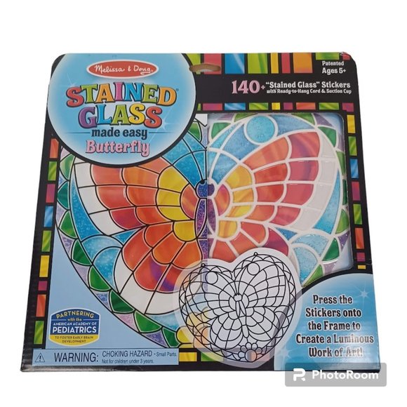 Melissa & Doug Office Melissa Doug Stained Glass Made Easy Activity